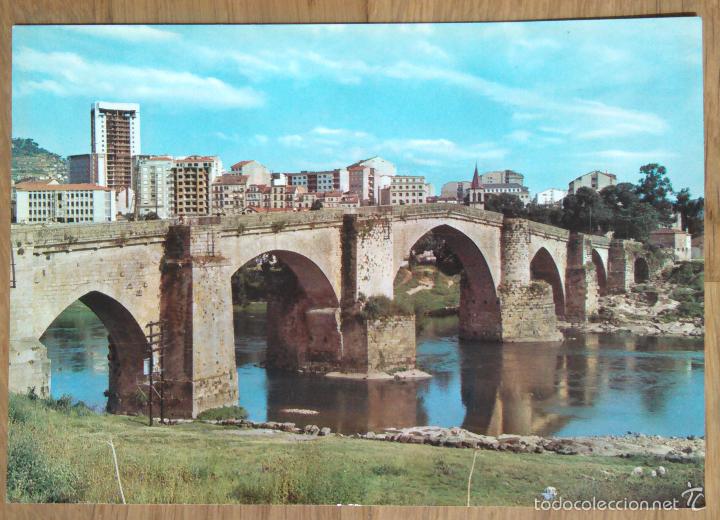 Postales: ORENSE - PUENTE ROMANO - Foto 1