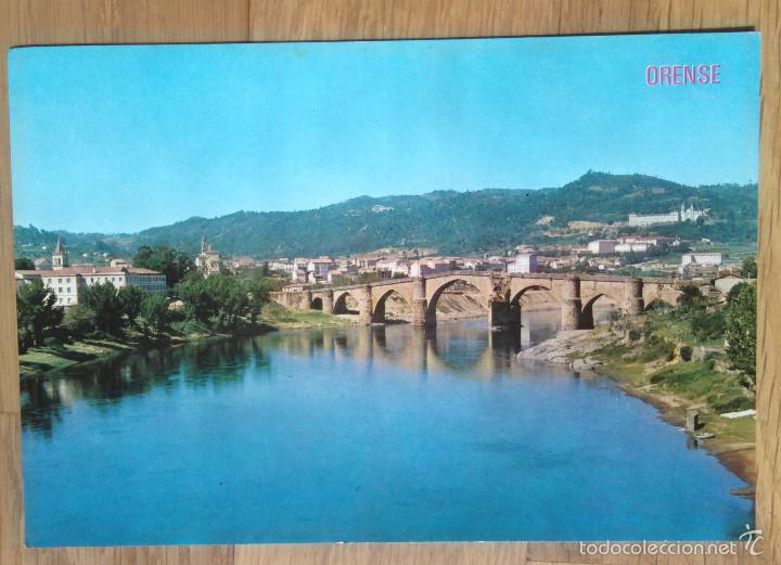 Postales: ORENSE - PUENTE ROMANO - Foto 1