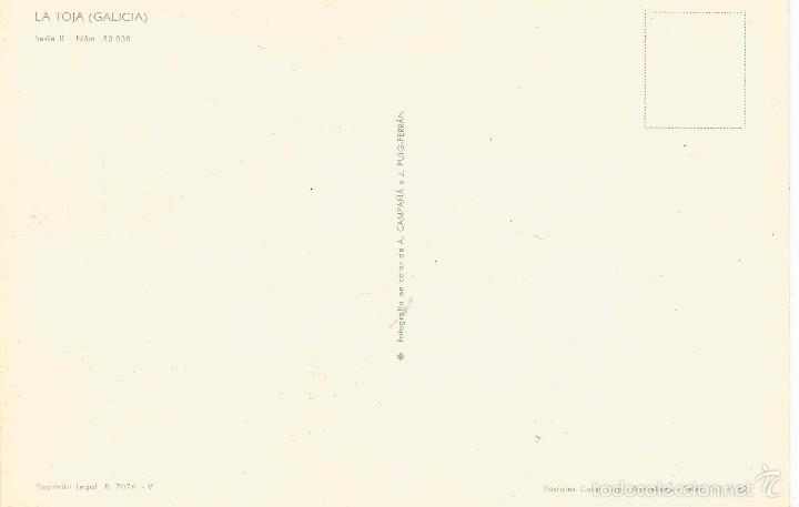 Postales: == PN55 - POSTAL - LA TOJA - GALICIA - Foto 2