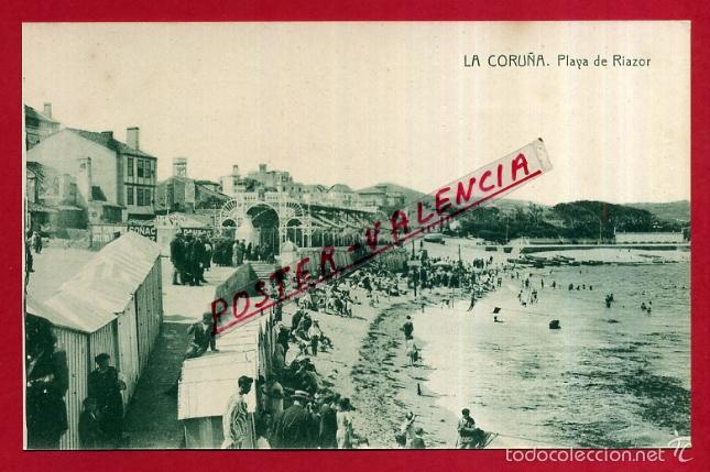 Postales: POSTAL LA CORU&Ntilde;A, PLAYA DE RIAZOR, P83110 - Foto 1
