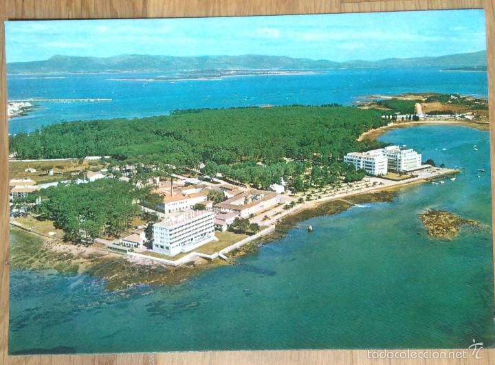 Postales: ISLA DE LA TOJA - VISTA AEREA