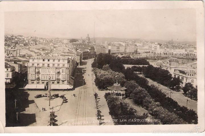 Postales: POSTAL DE LA CORU&Ntilde;A: AVENIDA DE LOS CANTONES - Foto 1
