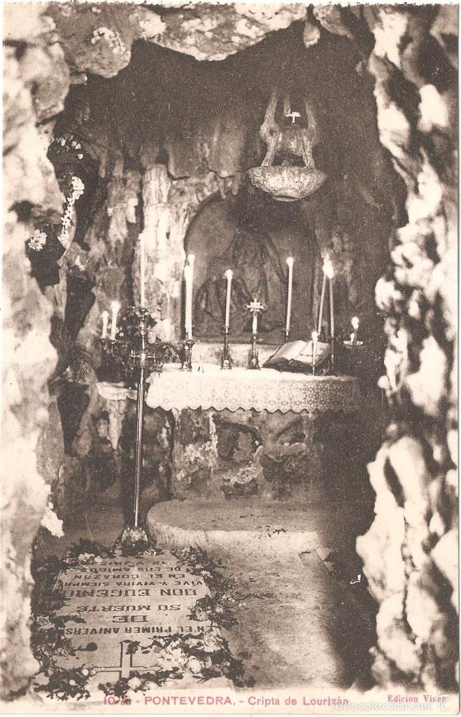 Postales: PONTEVEDRA CRIPTA DE LOURIZAN