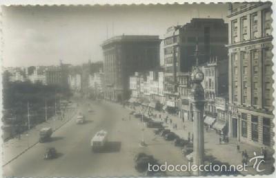 Postales: POSTAL DE CORU&Ntilde;A. AVENIDA DE LOS CANTONES    P-GA-1163