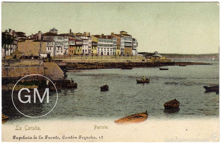 Postales: PRECIOSA POSTAL - LA CORU&Ntilde;A - PARROTE - Foto 1
