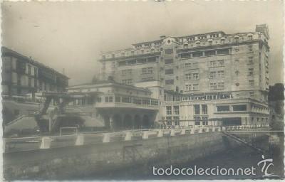 Postales: POSTAL DE CORU&Ntilde;A. LA SOLANA Y HOTEL FINISTERRE   P-GA-1208