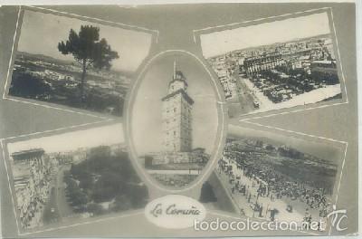 Postales: POSTAL DE CORU&Ntilde;A. CINCO VISTAS   P-GA-1215