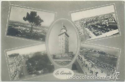 Postales: POSTAL DE CORU&Ntilde;A. CINCO VISTAS   P-GA-1216