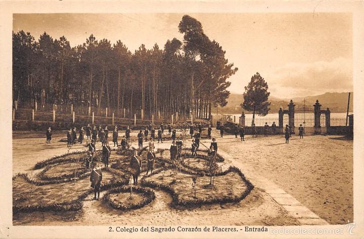 Postkarten: COLEGIO DEL SAGRADO CORAZ&Oacute;N DE PLACERES.- ENTRADA