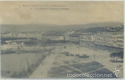 Postales: POSTAL ANTIGUA DE CORU&Ntilde;A. CALLE DE LA MARINA N&ordm; 5   P-GA-1257