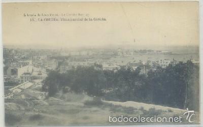Postales: POSTAL ANTIGUA DE CORU&Ntilde;A. VISTA PARCIAL DE LA CORU&Ntilde;A N&ordm; 10   P-GA-1264