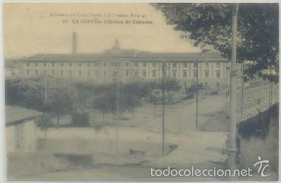 Postales: POSTAL ANTIGUA DE CORU&Ntilde;A. FABRICA DE TABACOS N&ordm; 10   P-GA-1265