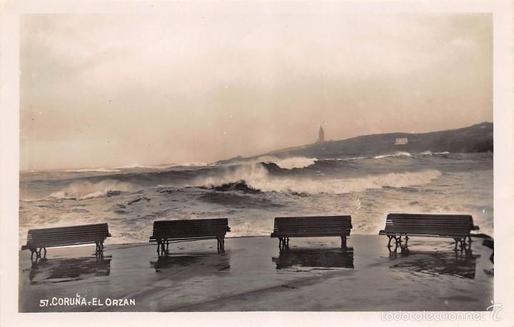 Postales: CORU&Ntilde;A.- EL ORZ&Aacute;N