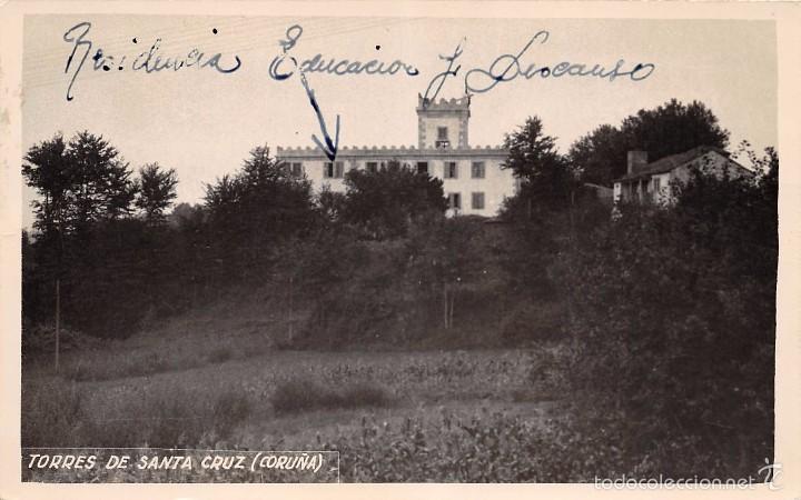 Postales: TORRES DE SANTA CRUZ (CORU&Ntilde;A)