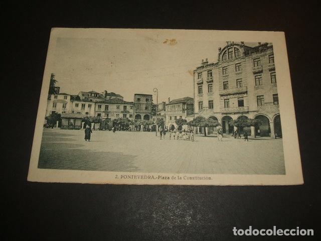 Postales: PONTEVEDRA PLAZA DE LA CONSTITUCION - Foto 1