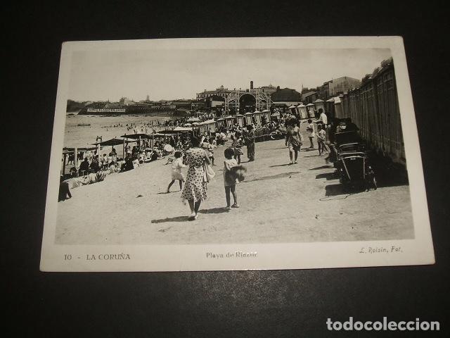 Postales: LA CORU&Ntilde;A PLAYA DE RIAZOR - Foto 1