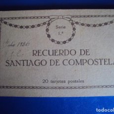 Postales: (PS-49733)BLOK CON 19 POSTALES RECUERDO DE SANTIAGO DE COMPOSTELA,1ª SERIE. Lote 62367456