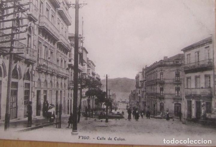 Postales: VIGO CALLE DE COLON - Foto 1