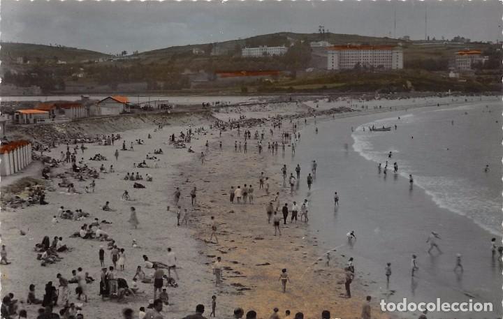 Postales: LA CORU&Ntilde;A.-PLAYA DE RIAZOR