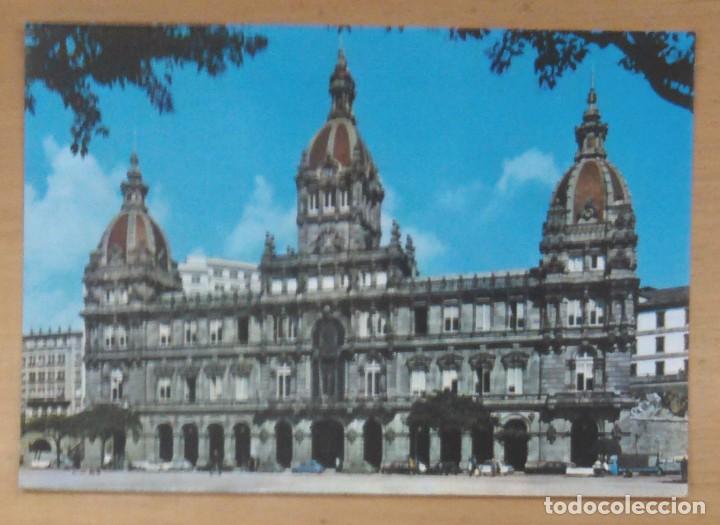 Postales: LA CORU&Ntilde;A - PALACIO MUNICIPAL - Foto 1