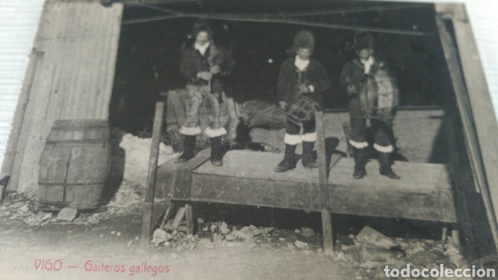 Postales: GAITEROS GALLEGOS. VIGO. - Foto 1