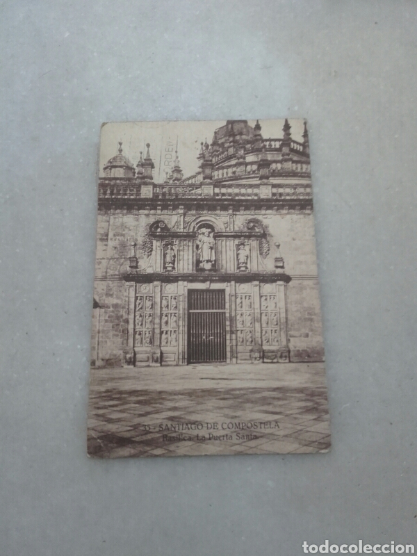 Postkarten: CENSURA MILITAR SANTIAGO. POSTAL SANTIAGO DE COMPOSTELA. GUERRA CIVIL ESPA&Ntilde;OLA.