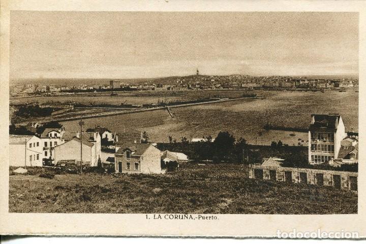 Postales: LA CORU&Ntilde;A-PUERTO- RARA - Foto 1