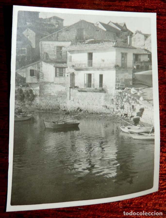 Postais: FOTOGRAFIA DE PUENTE SAMPAYO (Pontevedra), MIDE 8,3 X 5,8 CMS. A&Ntilde;OS 30-40.