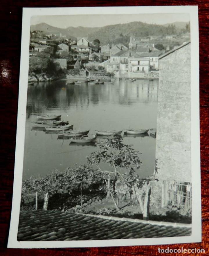 Postcards: FOTOGRAFIA DE PUENTE SAMPAYO (Pontevedra), MIDE 8,3 X 5,8 CMS. A&Ntilde;OS 30-40.