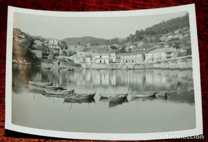 Cartoline: FOTOGRAFIA DE PUENTE SAMPAYO (Pontevedra), MIDE 8,3 X 5,8 CMS. A&Ntilde;OS 30-40.