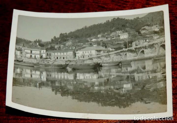Postais: FOTOGRAFIA DE PUENTE SAMPAYO (Pontevedra), MIDE 8,3 X 5,8 CMS. A&Ntilde;OS 30-40.