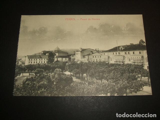 Postales: EL FERROL LA CORU&Ntilde;A PASEO DE HERRERA - Foto 1
