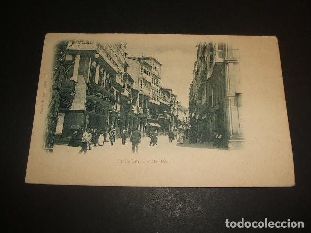 Postales: LA CORU&Ntilde;A CALLE REAL - Foto 1