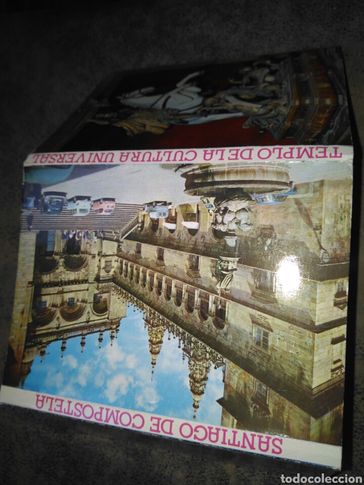 Postales: Acorde&oacute;n 10 postales Santiago de Compostela templo de la cultura universal - Ediciones Arribas