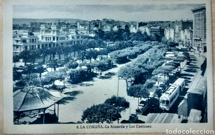 Postales: La Coru&ntilde;a la Alameda y los cantones - Foto 1