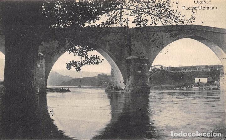 Postales: ORENSE.- PUENTE ROMANO