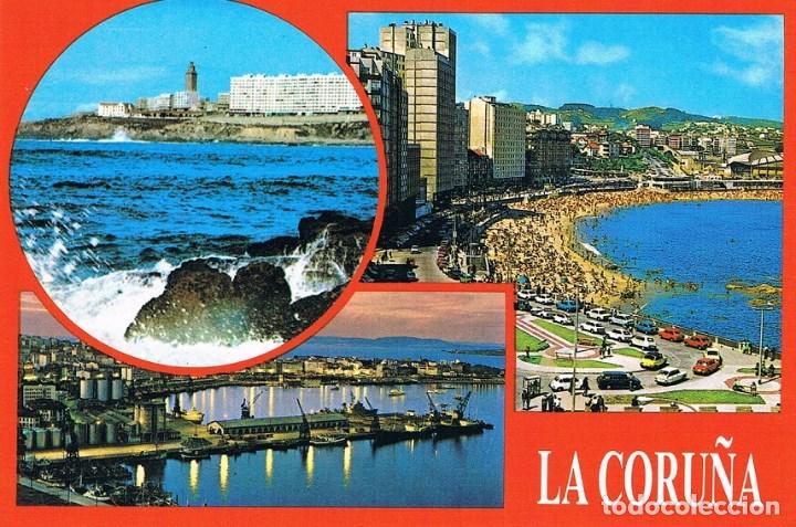 Postales: POSTAL A CORU&Ntilde;A. EDICIONES ARRIBAS. ZARAGOZA - Foto 1