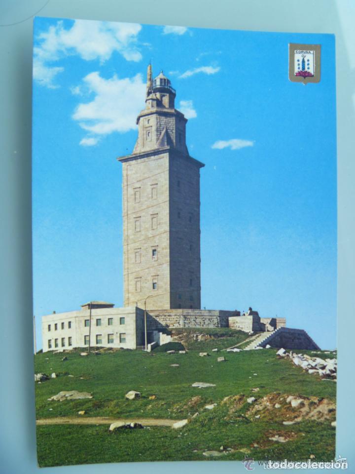 Postales: POSTAL DE LA CORU&Ntilde;A : TORRE DE HERCULES - Foto 1