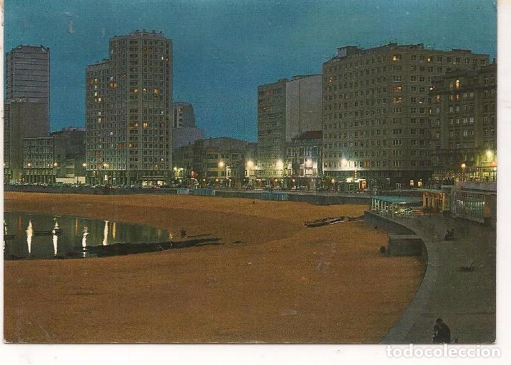 Postales: POSTAL: PLAYA DE RIAZOR. LA CORU&Ntilde;A. (ST/46) - Foto 1