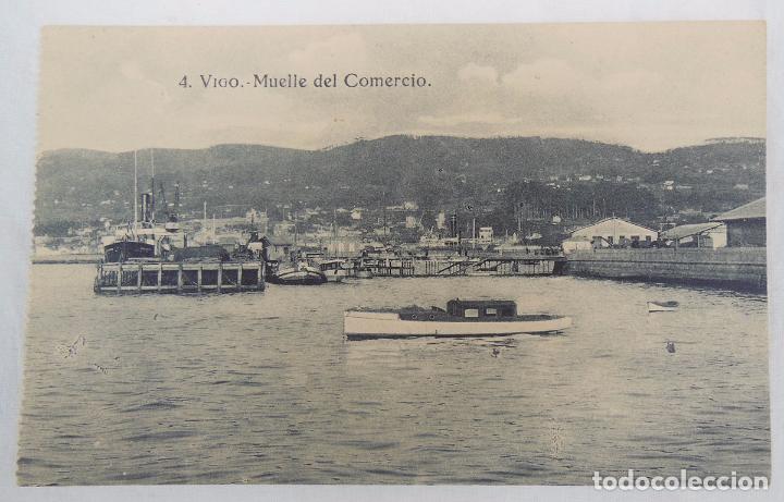 Postales: VIGO. Muelle del Comercio. Ed Tafall, n&ordm; 4 - Foto 1