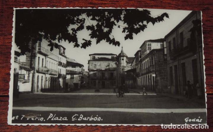 Postkarten: FOTO POSTAL DE  VERIN N.7,  Plaza G. Barb&oacute;n. FOTO God&aacute;s. NO CIRCULADA. ESCRITA.