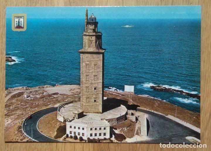 Postales: LA CORU&Ntilde;A - TORRE DE HERCULES - Foto 1