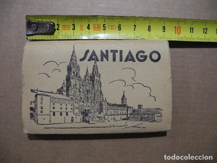 Postales: Santiago bloc desplegable de 12 fotografias