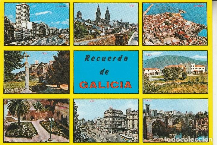 Postales: N&ordm; 31614 POSTAL RECUERDO DE GALICIA