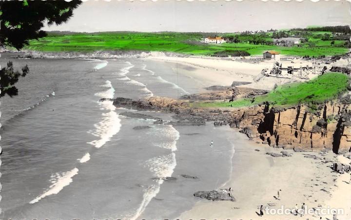 Postales: LA CORU&Ntilde;A.- PLAYA DE BASTIAGUEIRO