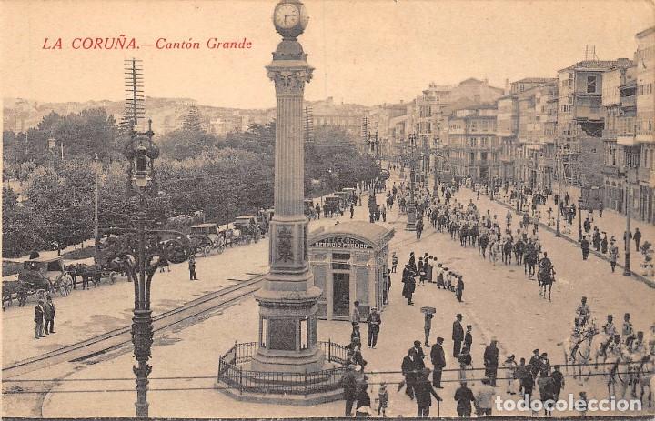 Postales: LA CORU&Ntilde;A.- CANT&Oacute;N GRANDE - Foto 1
