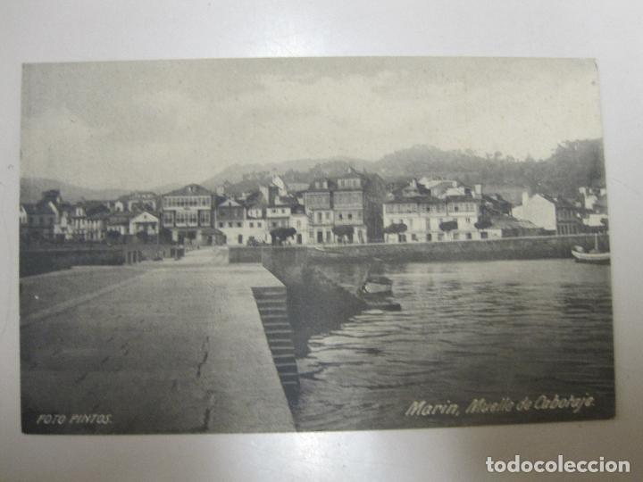 Postales: Postal de Marin, Muelle de Cabotaje. Foto P&icirc;ntos, Sin circular y sin escribir