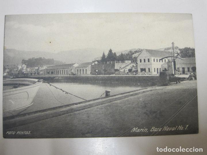 Postales: Postal de Marin, Base Naval n&ordm; 1. Fotos Pintos. Sin circular ni escribir