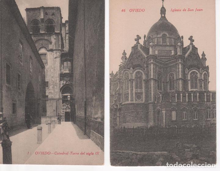 Cartoline: Antigua Tarjeta Postal Iglesia de San Juan de Oviedo . No circulada