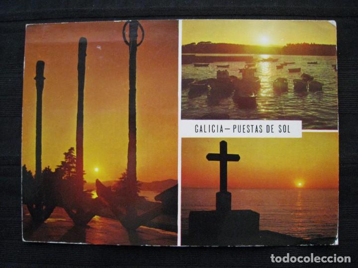 POSTAL GALICIA - PUESTAS DE SOL.